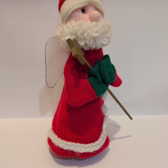 Vintage Hallmark 1986 Santa Tree Topper Christmas Holiday - Picture 3 of 5